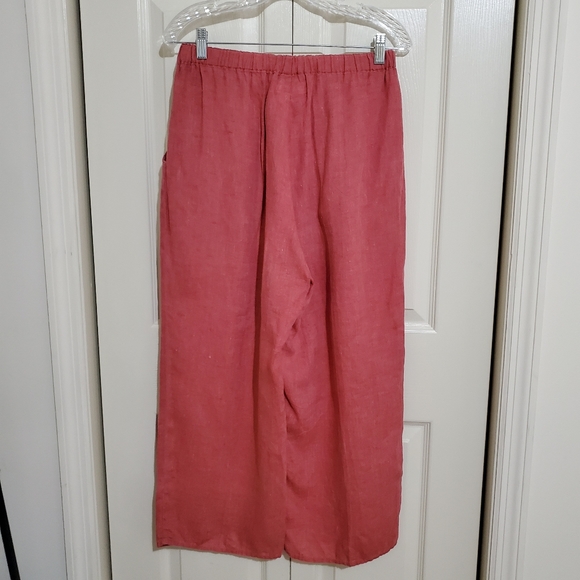 FLAX" The Flood Pant" Cropped Pants Sz S - Picture 4 of 5